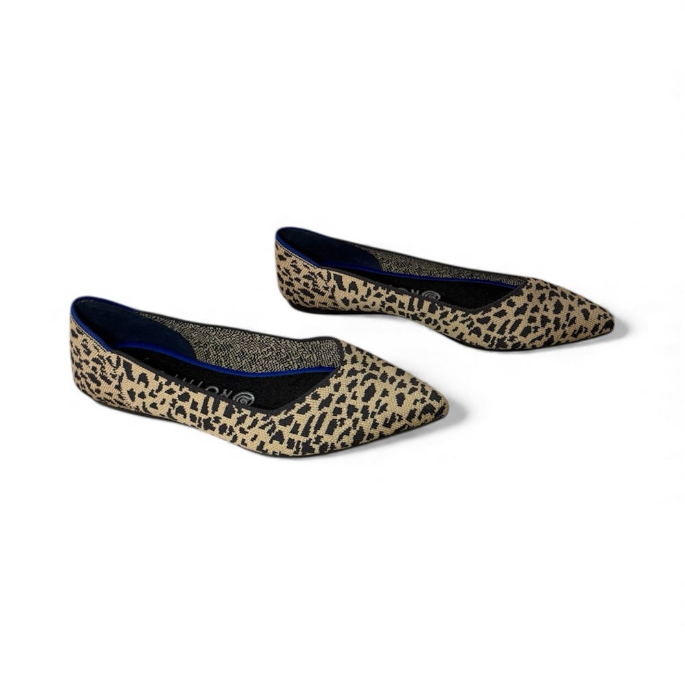 FAKE Rothy's Leopard Print Flats - Picture 3 of 8